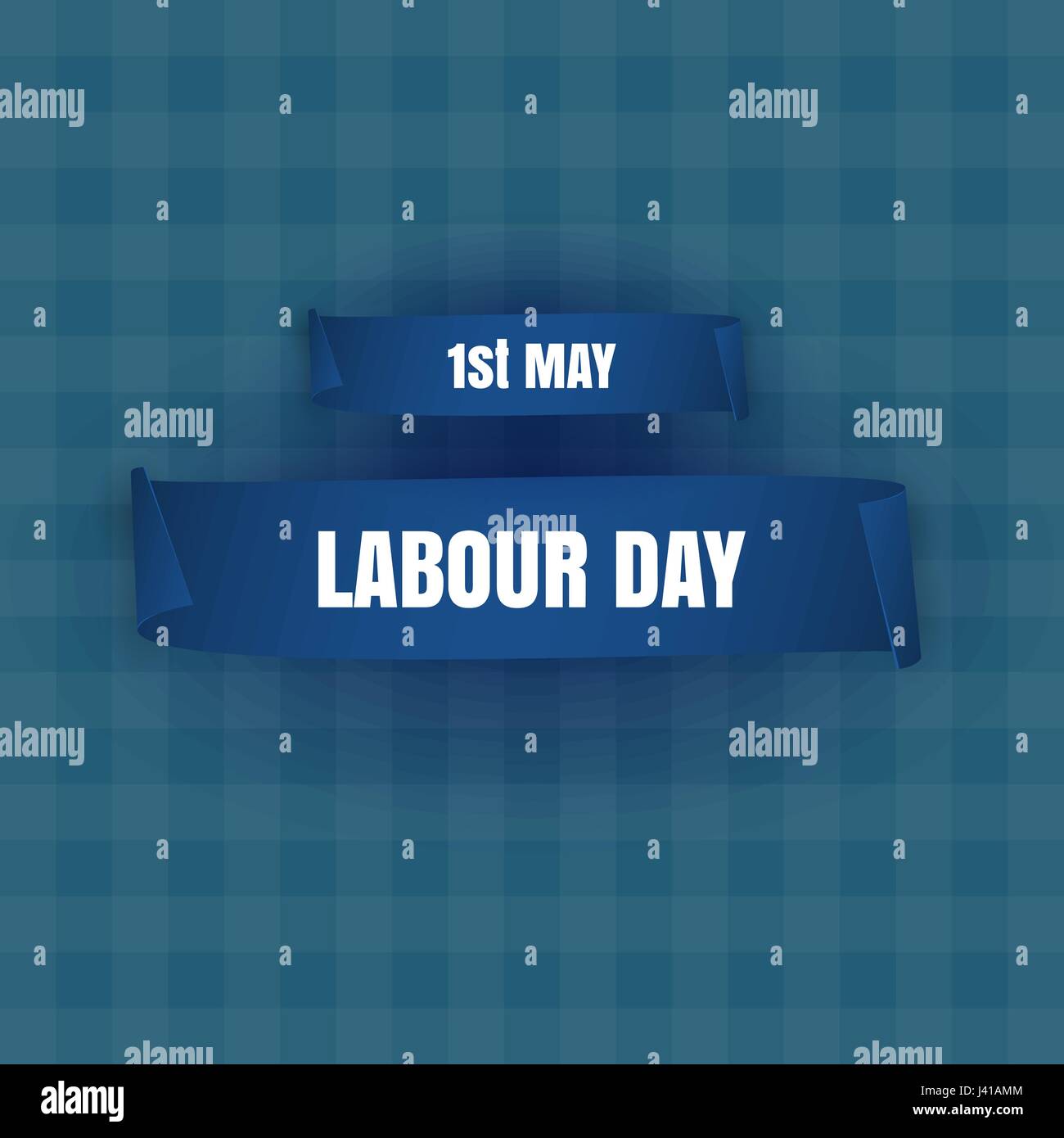 Happy Labour day. 1st may poster, banner Stock Vector