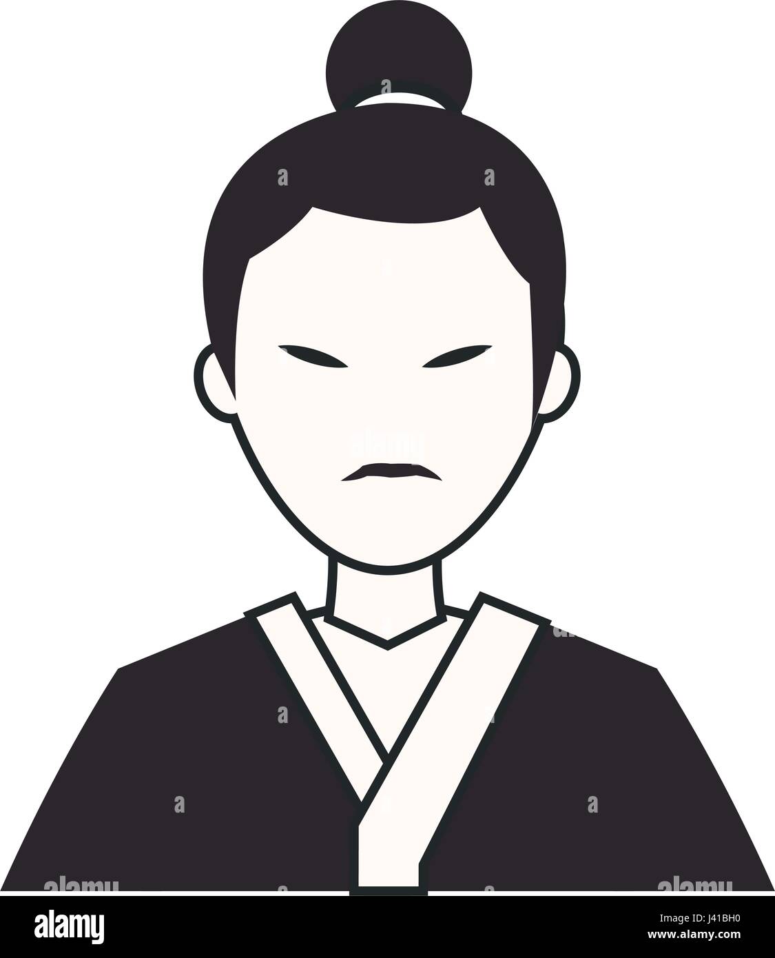Japanese man woman cartoon hi-res stock photography and images - Alamy
