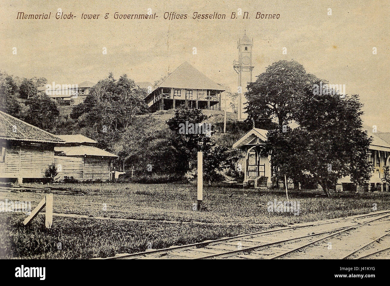 Tuaran Clock Kota kinabalu clock tower hi-res stock photography and images - Alamy