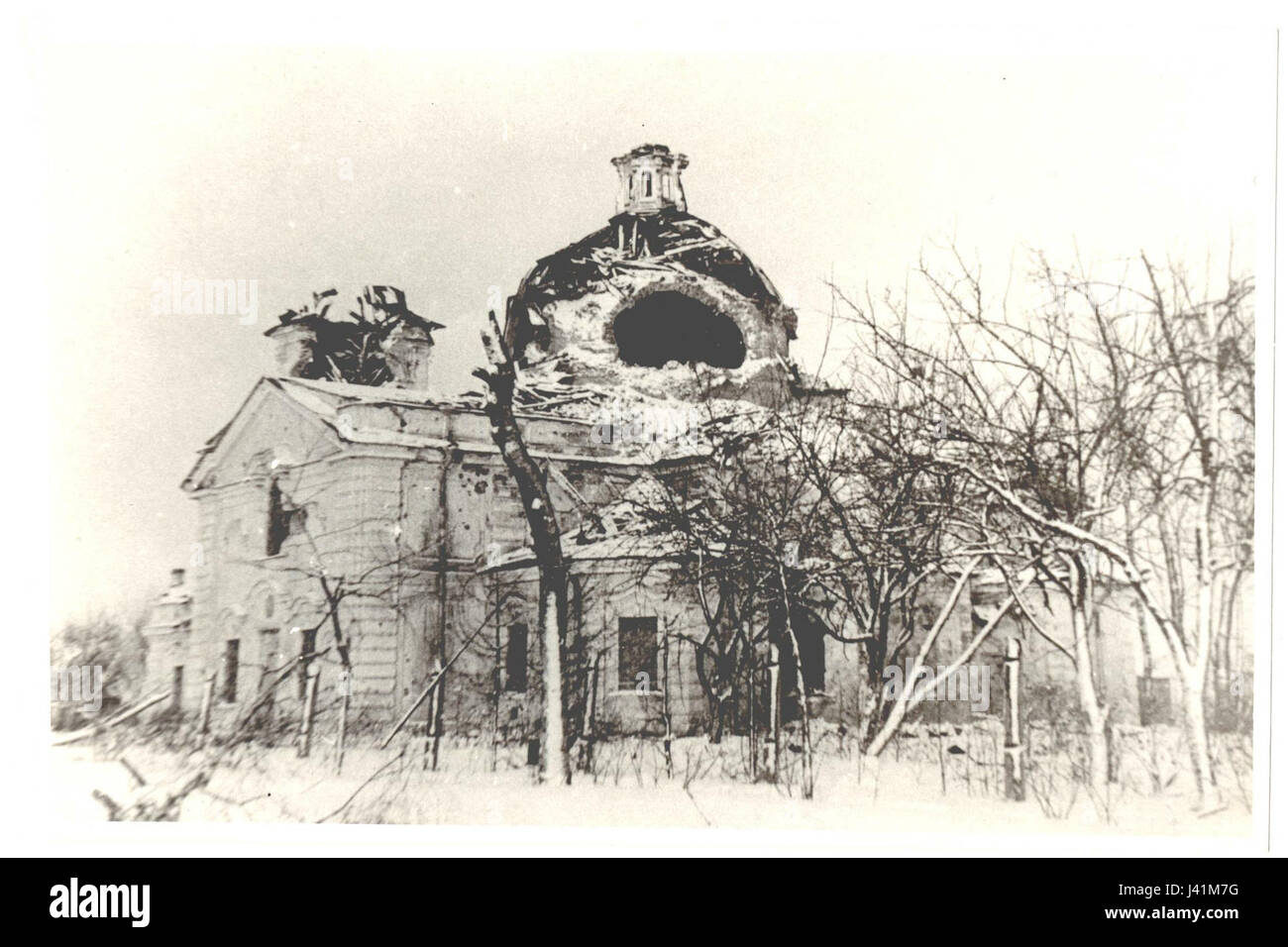 Krasnoe Selo Troitckaja cerkov 1940 02 Stock Photo