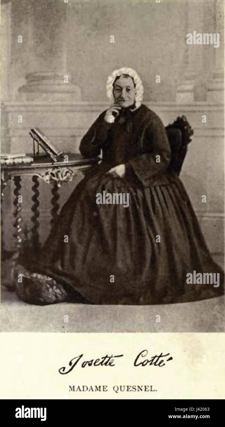Madame Marie Josette Quesnel by William Notman Stock Photo