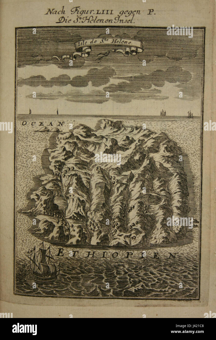 Old map of helena hi-res stock photography and images - Alamy