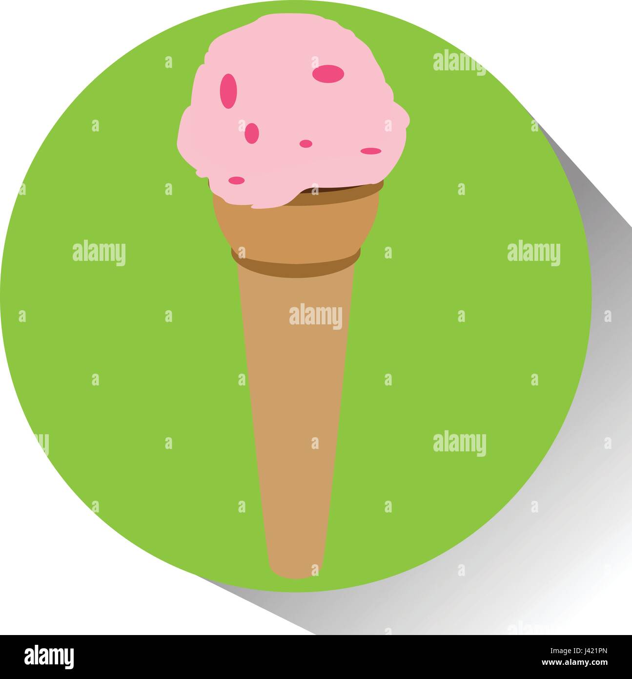 Isolated ice cream Stock Vector Image & Art - Alamy
