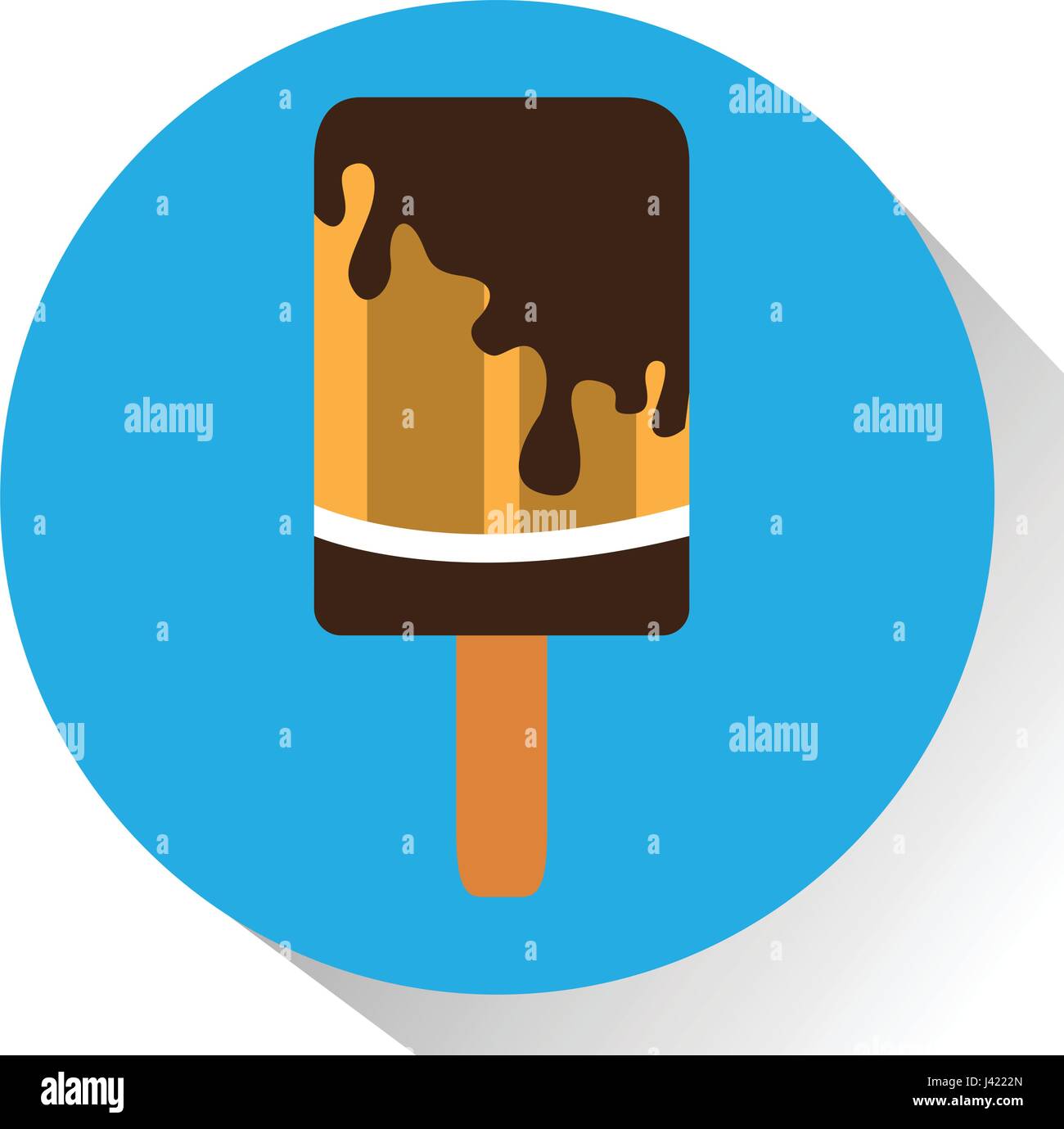 Isolated popsicle icon Stock Vector Image & Art - Alamy