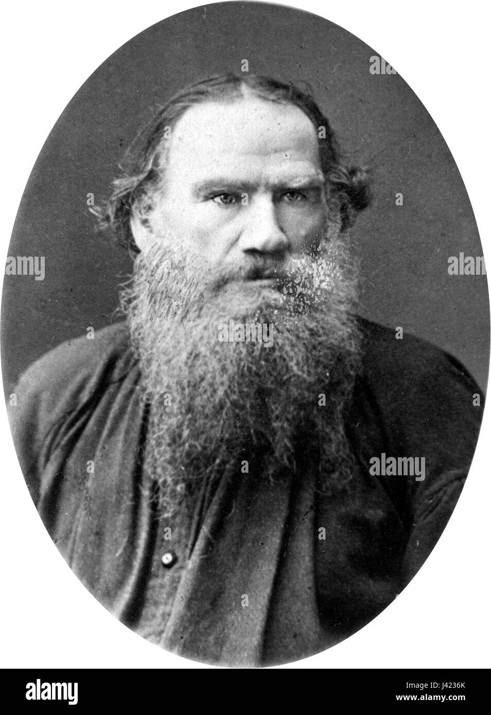 Leo Tolstoy, portrait Stock Photo