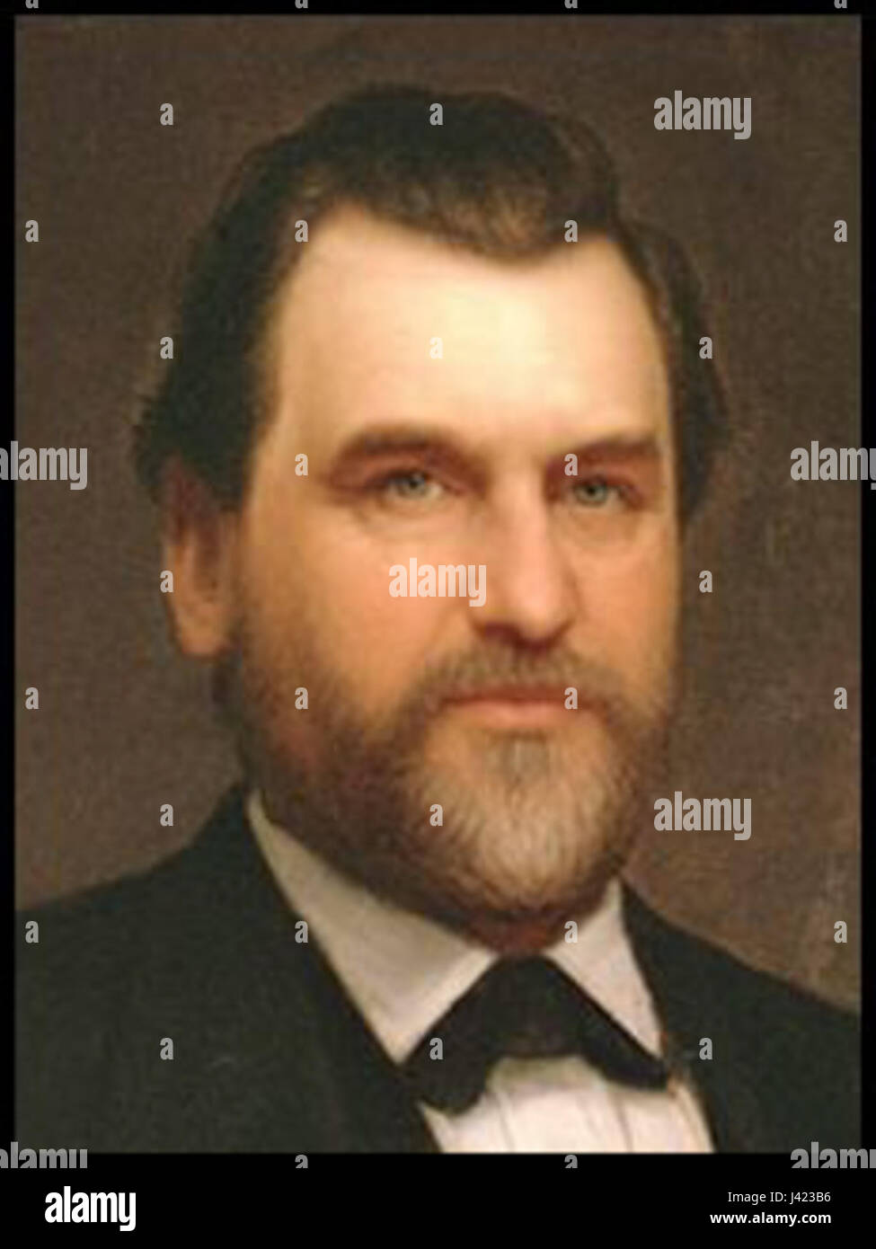 Leland Stanford1 Stock Photo