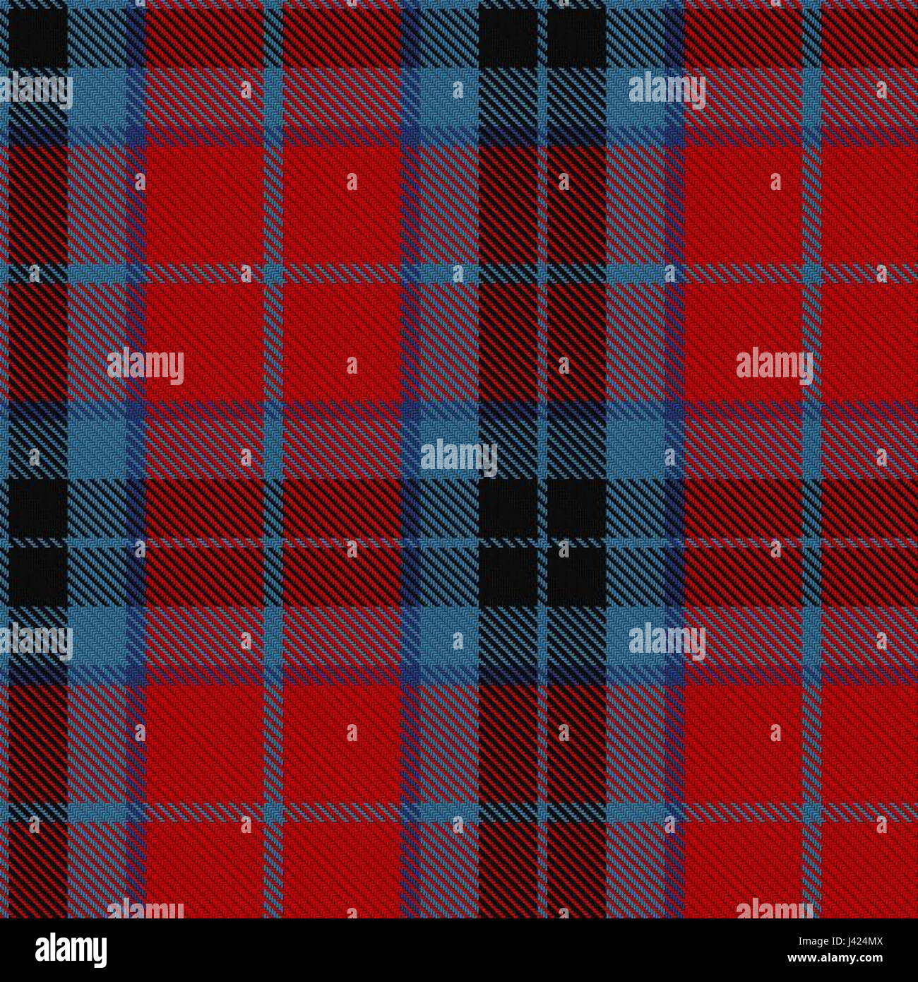 MacTavish Modern Tartan Crest Hoodie - Circle Style