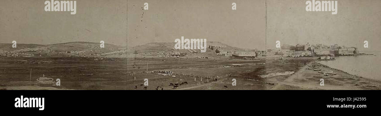 Melilla en el siglo XIX Stock Photo