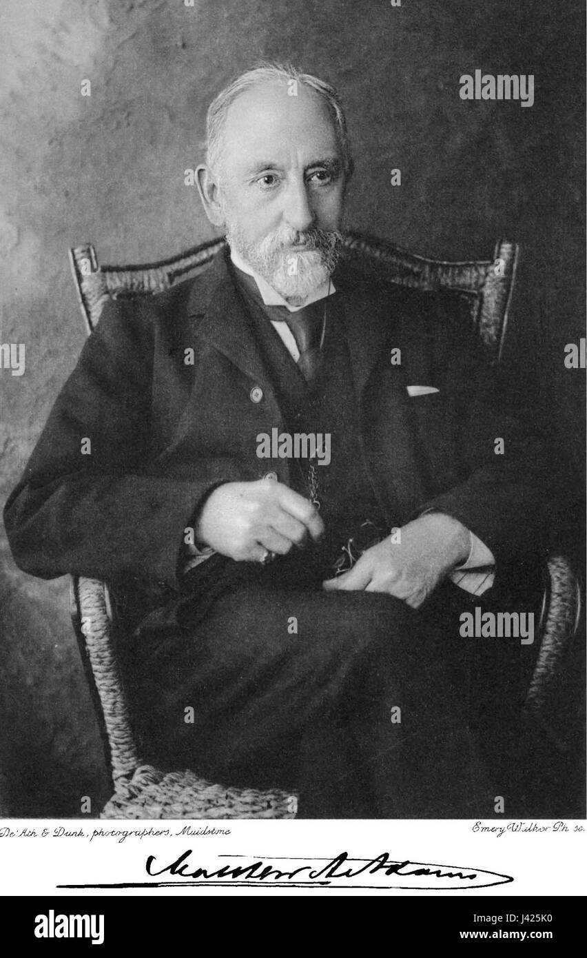 Matthew Algernon Adams Stock Photo Alamy