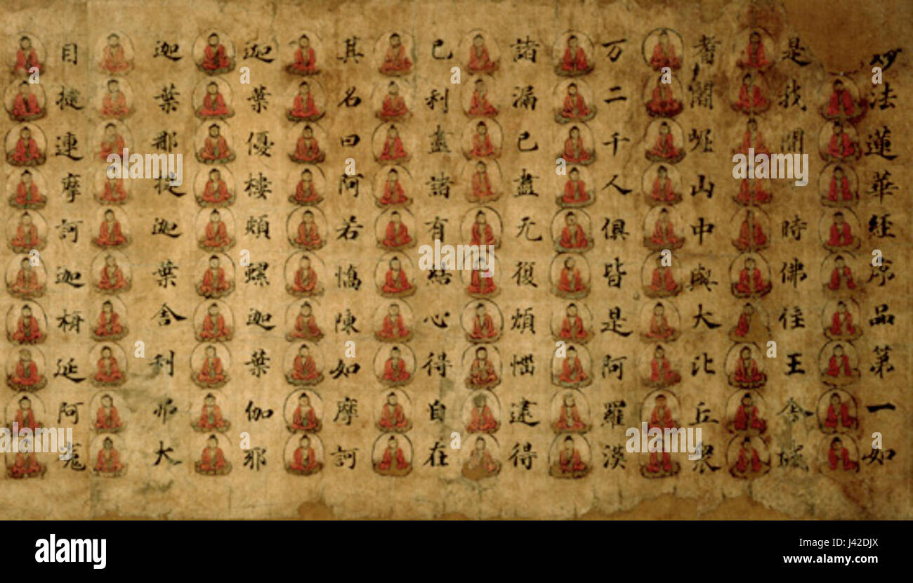 Mandala of the Lotus Sutra (J., Hokekyō Mandara)｜Nara
