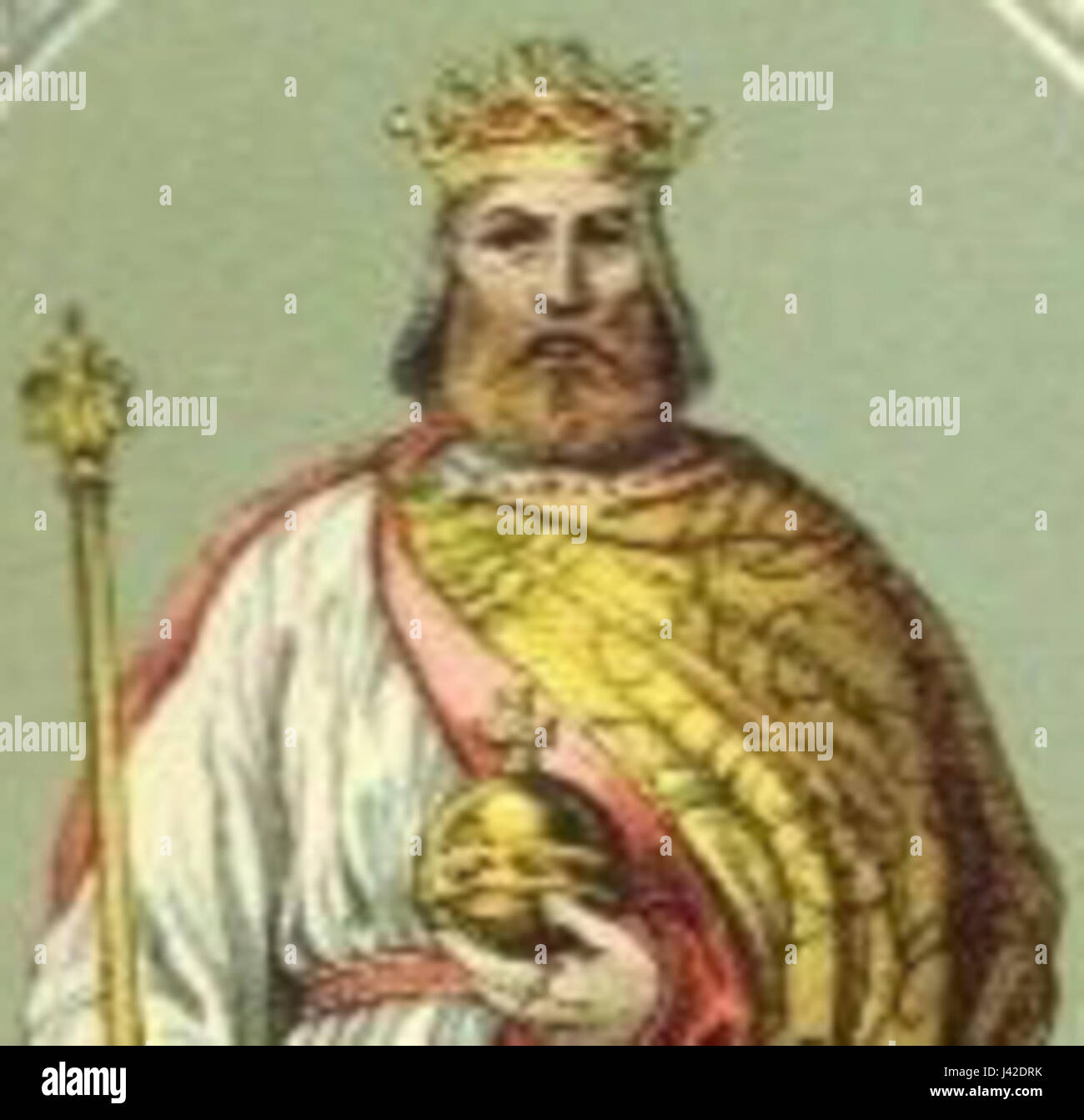 Lothaire III crop Stock Photo - Alamy