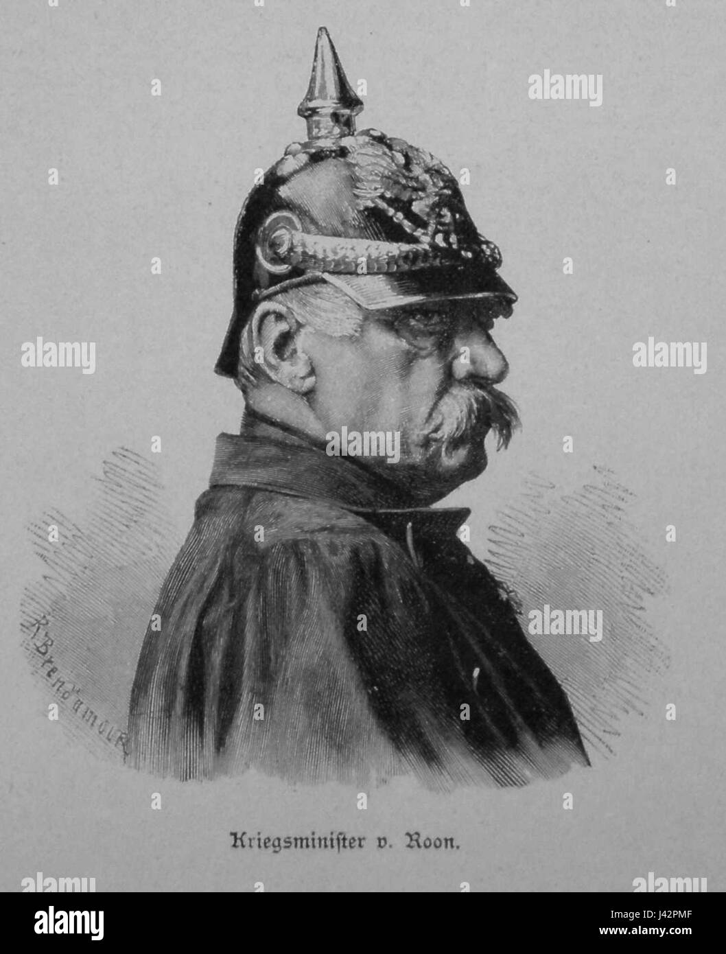 Albrecht von Roon was a Prussian military minister and a key figure in ...