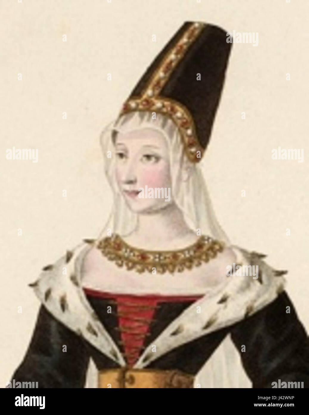 Mary Of Anjou, Queen Of France, Wife To King Charles VII, Marie D'Anjou ...