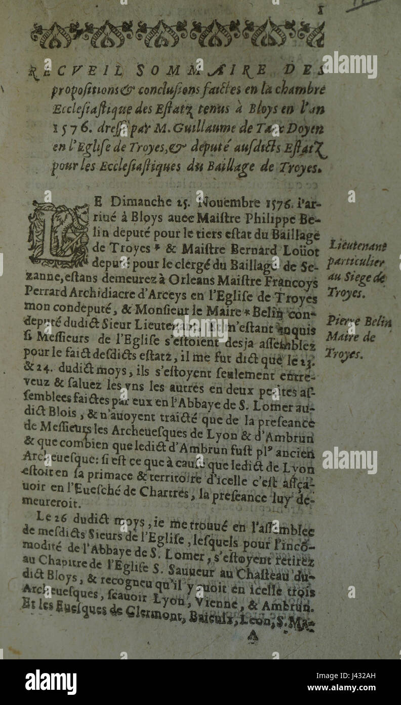 *Meslanges historiques de Taix* is a historical collection from the early 19th century, covering various events, figures, and movements. It is a compilation of writings from the period, providing insights into the political and social history of France. Stock Photo