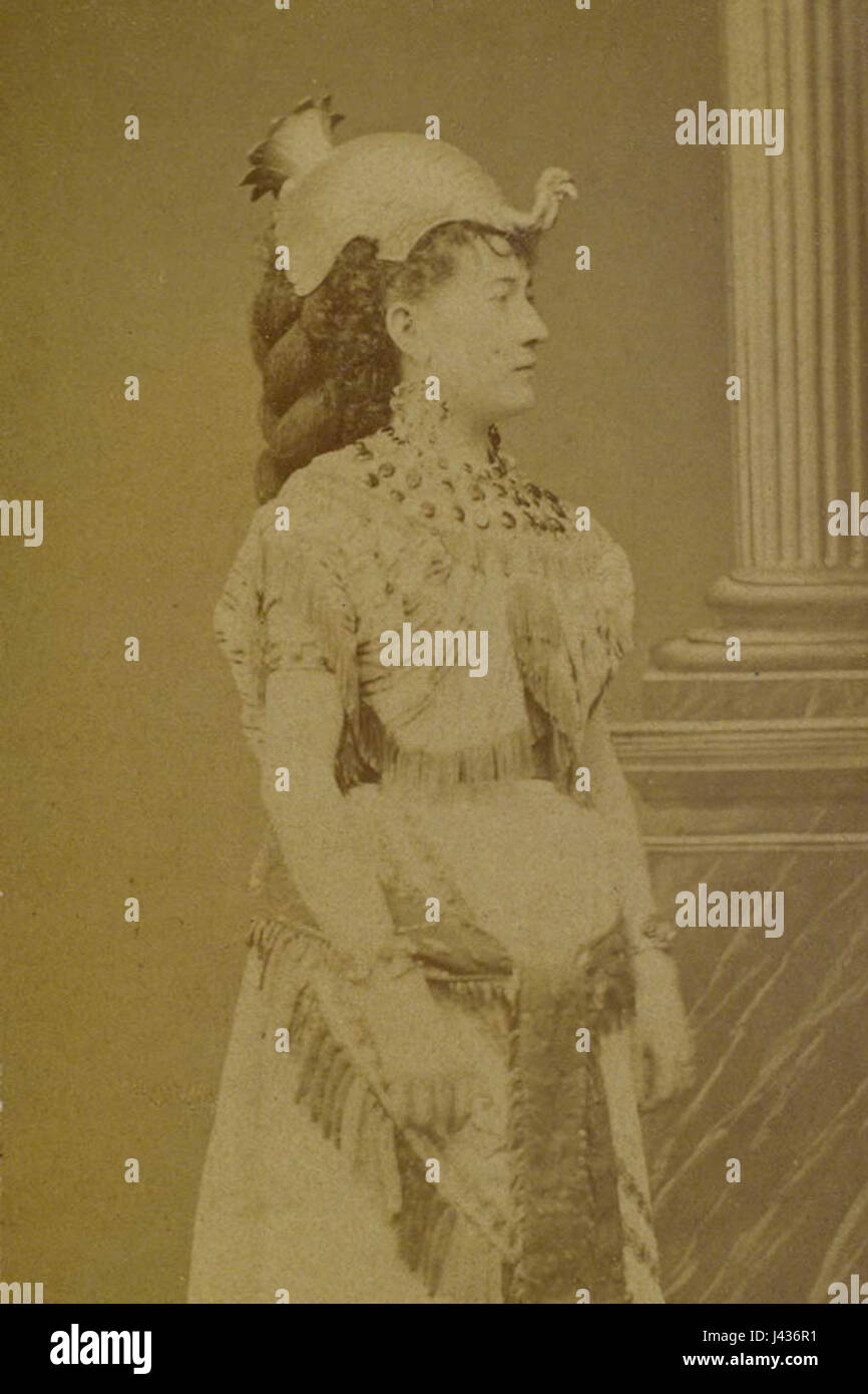 Maria Waldmann Amneris 1872 Stock Photo