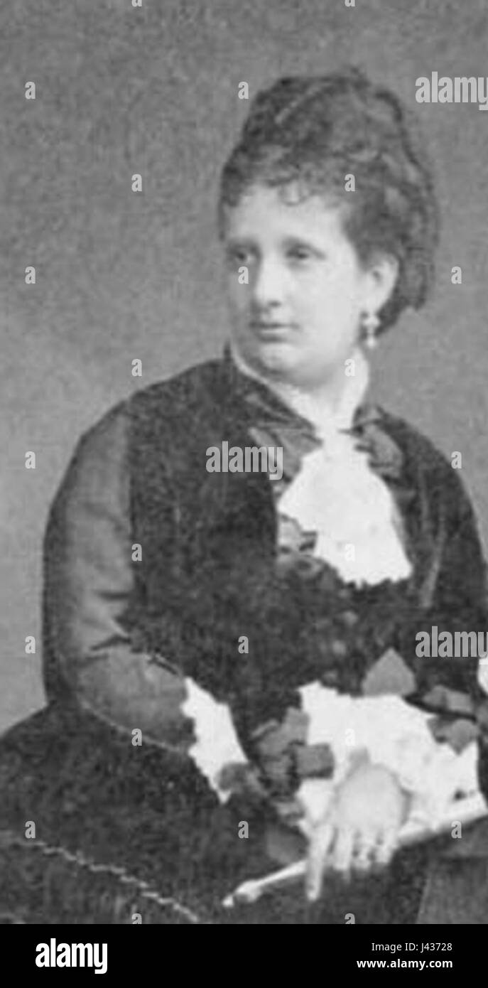 Maria Pia of Bourbon Two Scicillies 1849   1882 Stock Photo