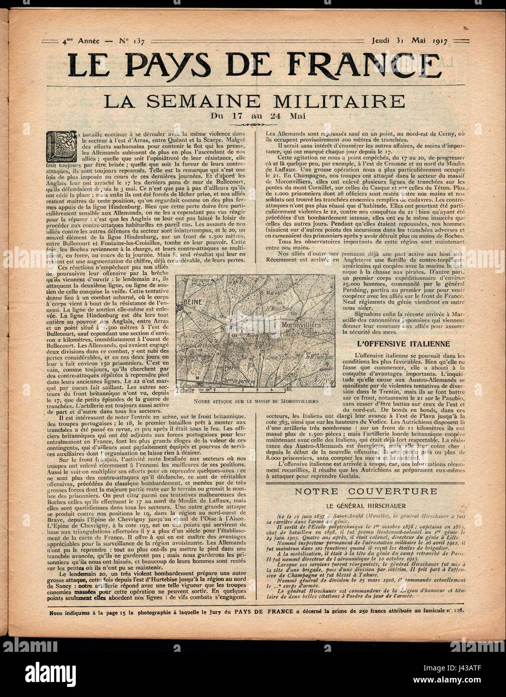 Le Pays de France, No 137, scan05, page3 Stock Photo