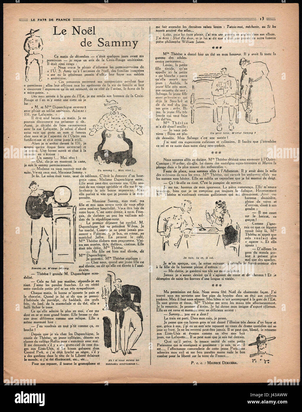 Le Pays de France No 167 is a French publication focusing on aspects of French culture, history, and society. This page highlights specific details from the publication's 167th edition. Stock Photo