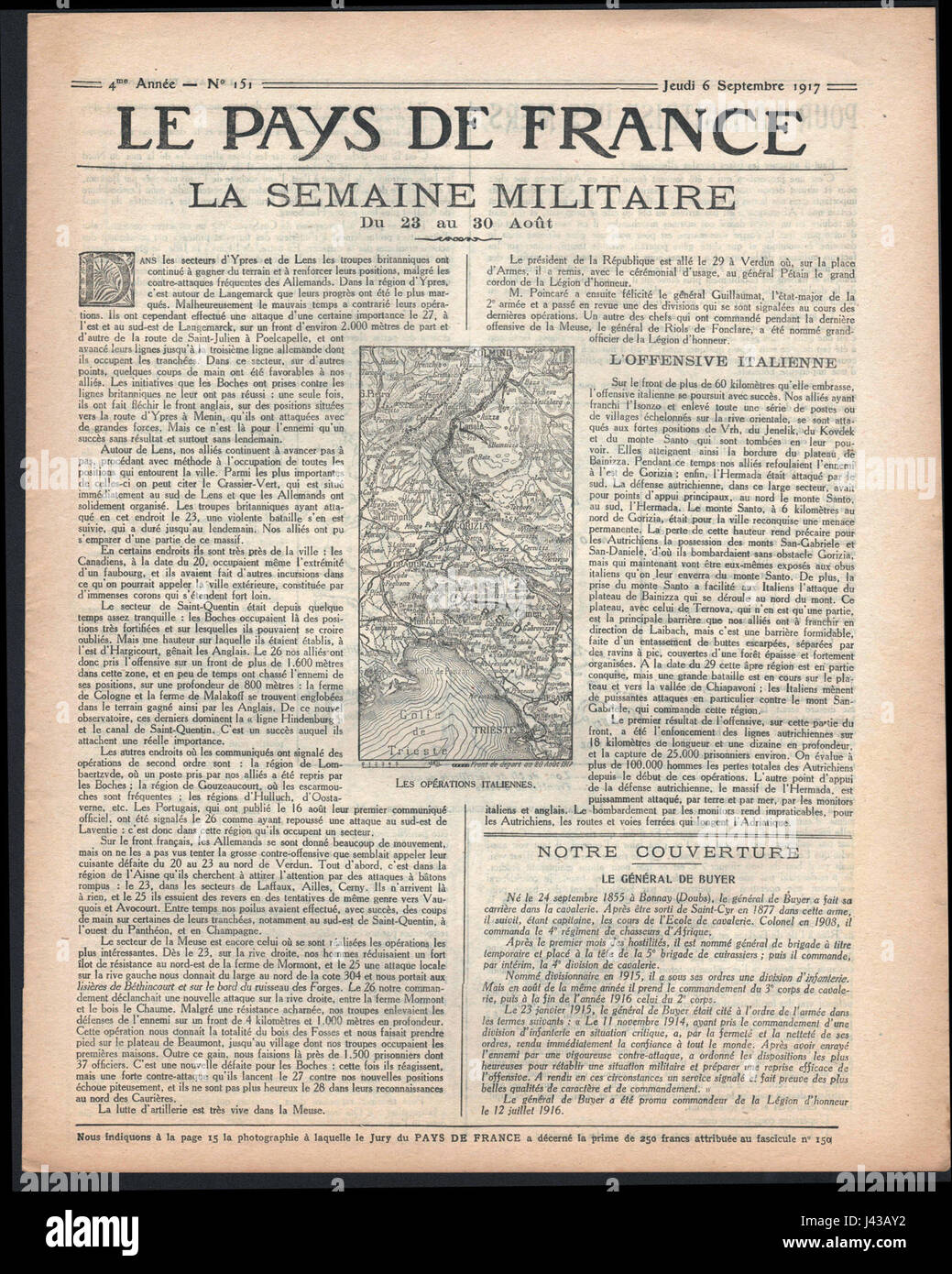Le Pays de France, No 151, scan05, page3 Stock Photo