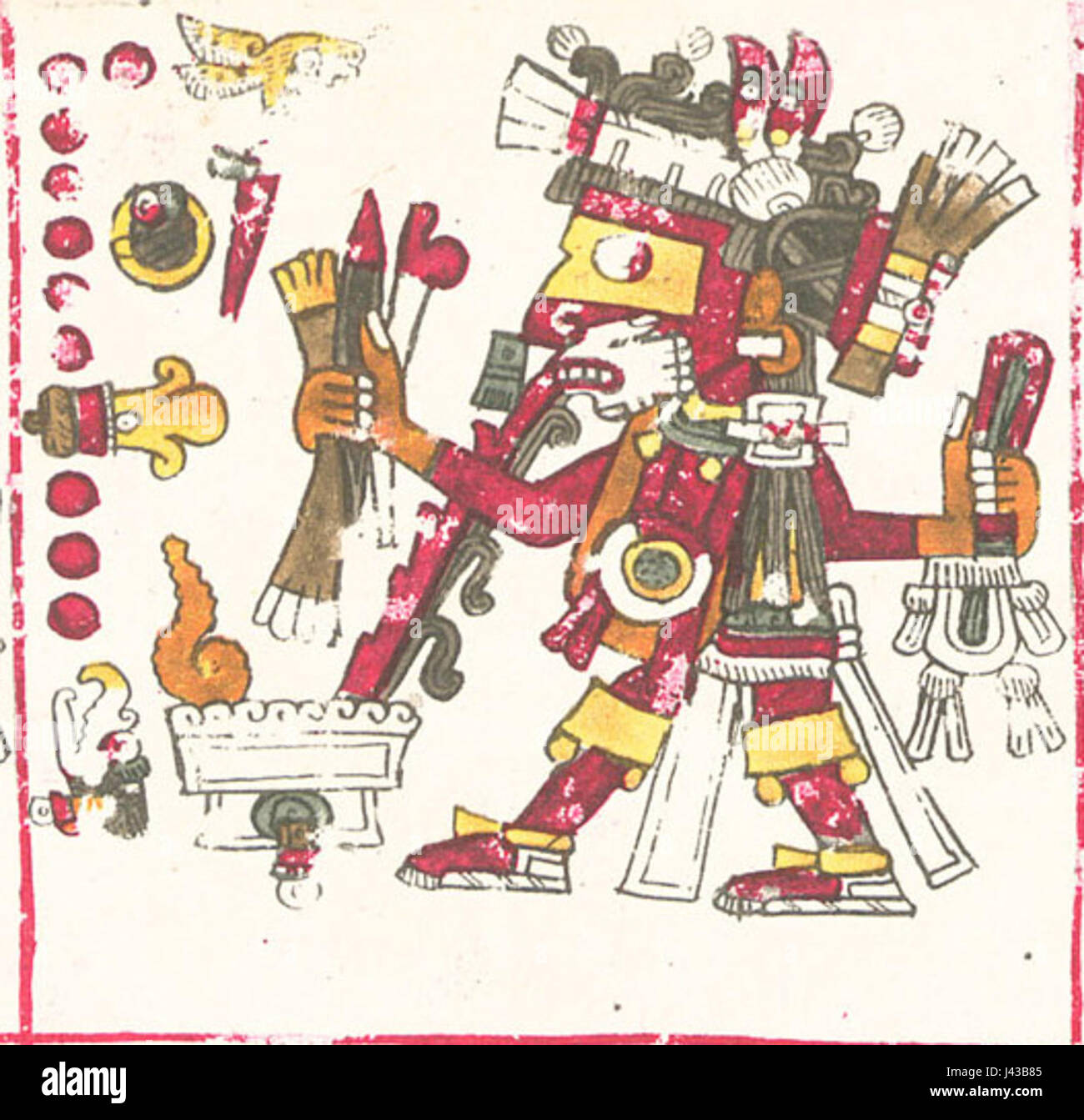 Macuiltonal is a figure in Aztec mythology, representing one of the ...