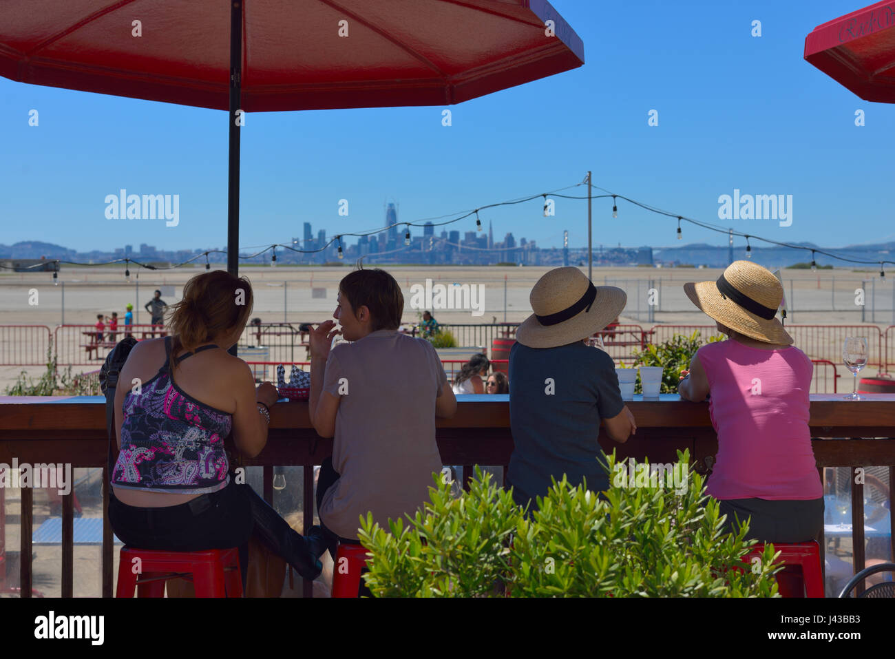 Wine tasting at the Rock Wall Winery in front of the amazing San