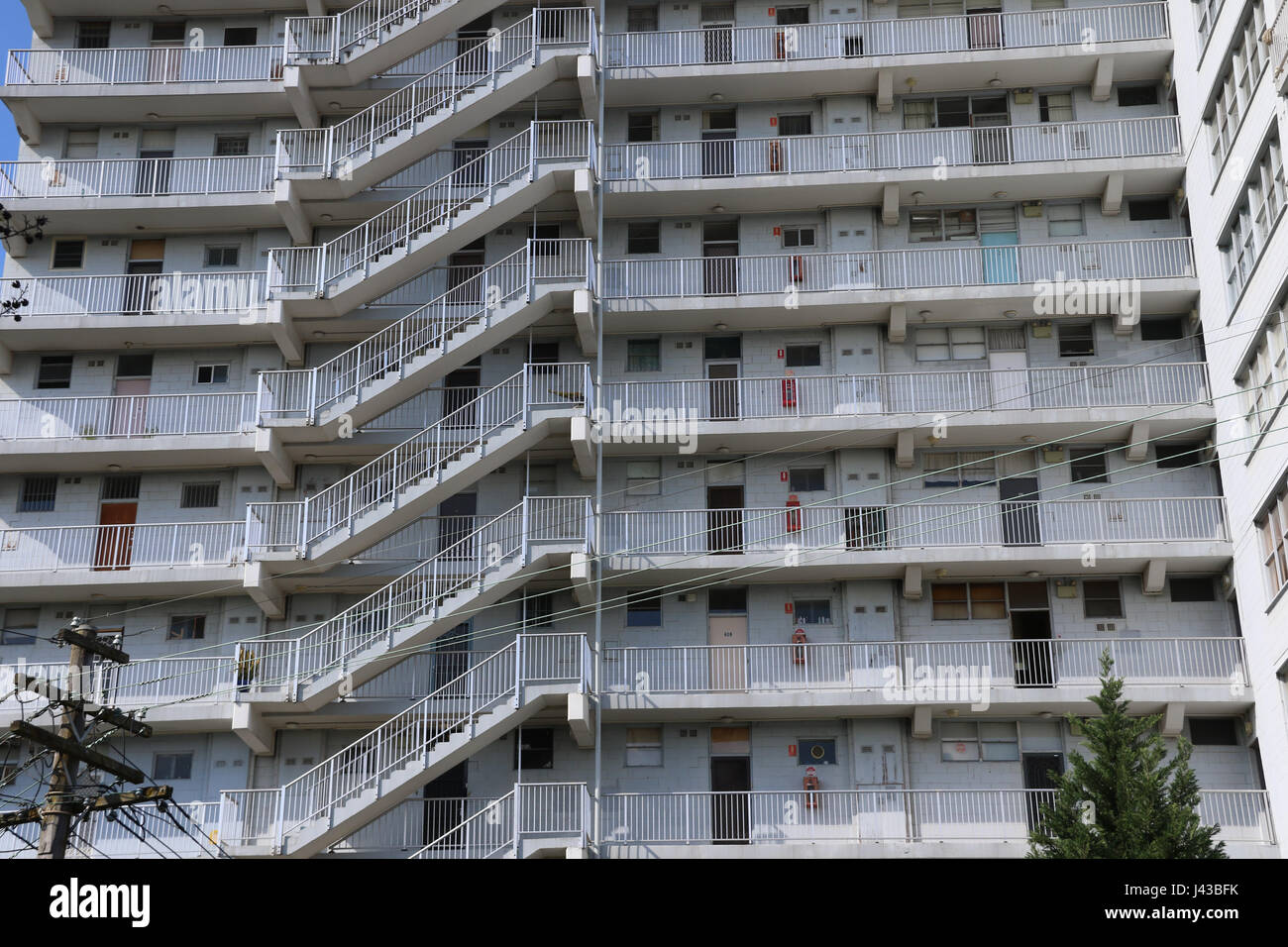 Highrise apartments on Wentworth Street, Glebe, viewed from Wentworth Park Stock Photo Alamy