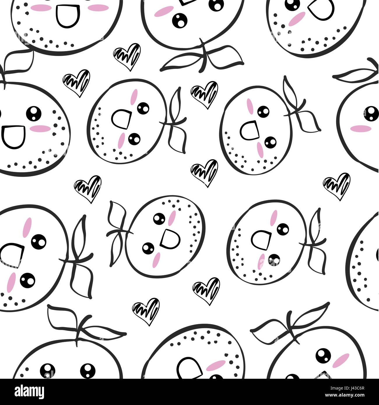 Hand draw fruit doodle style Stock Vector Image & Art - Alamy