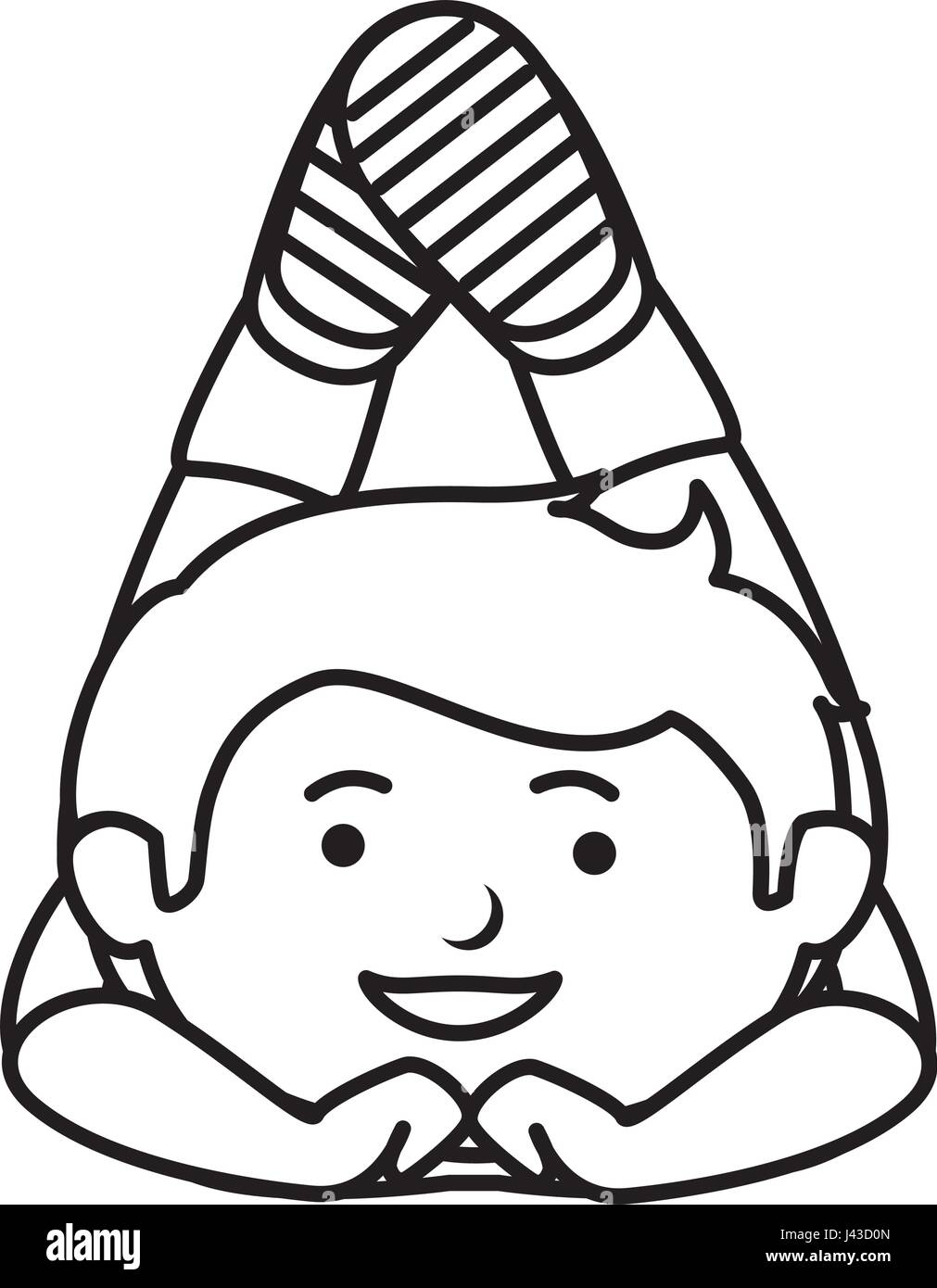 happy little boy character Stock Vector Image & Art - Alamy