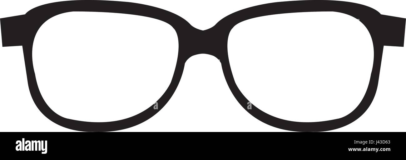 glasses view isolated icon Stock Vector Image & Art - Alamy
