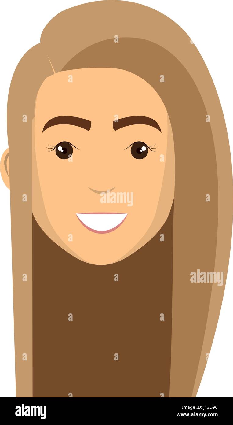 beautiful and young woman student Stock Vector Image & Art - Alamy