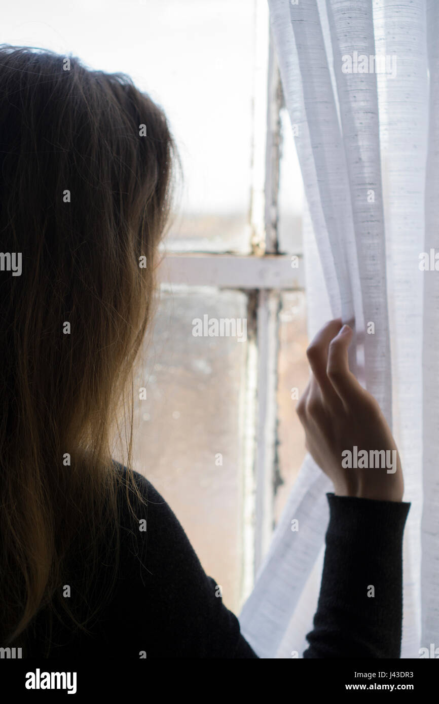 Curtains moving hires stock photography and images Alamy