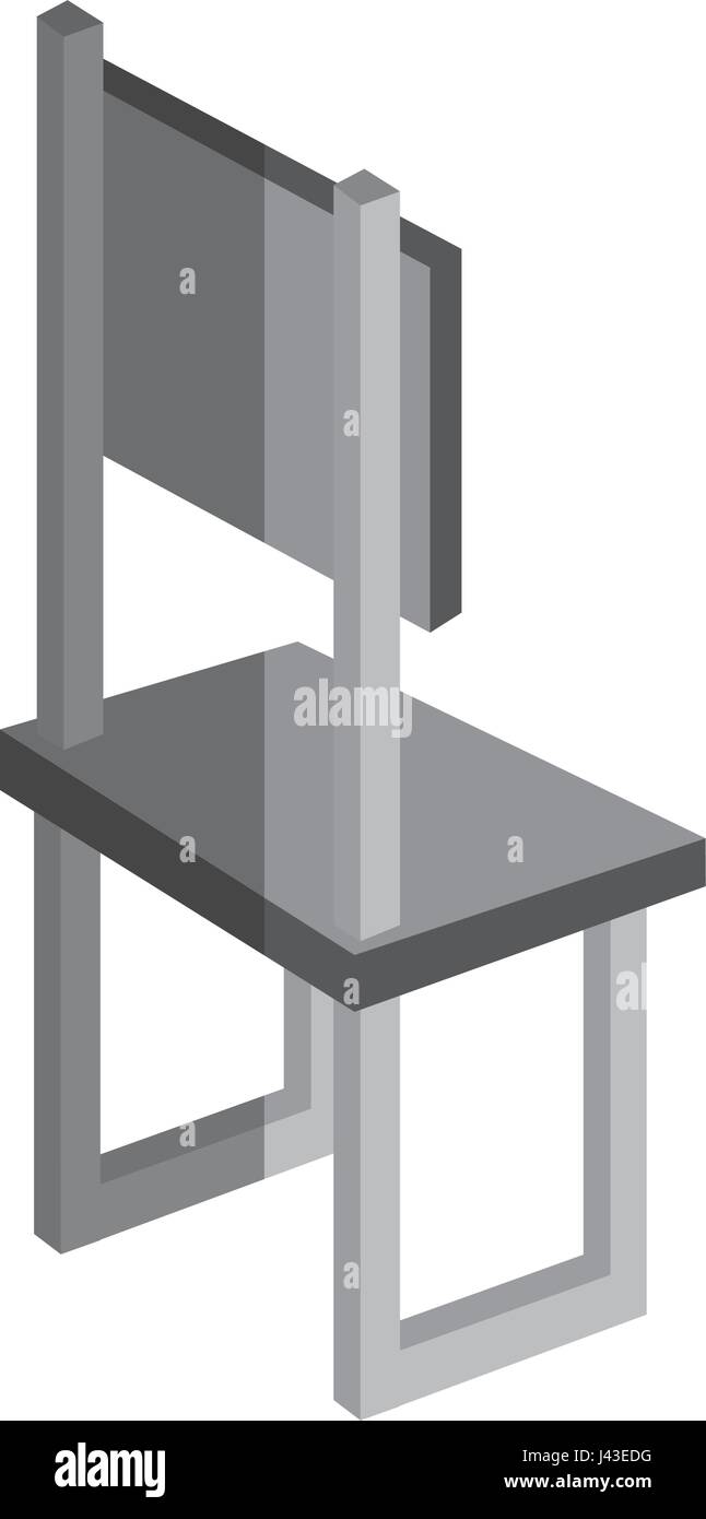 chair forniture isometric icon Stock Vector Image & Art - Alamy