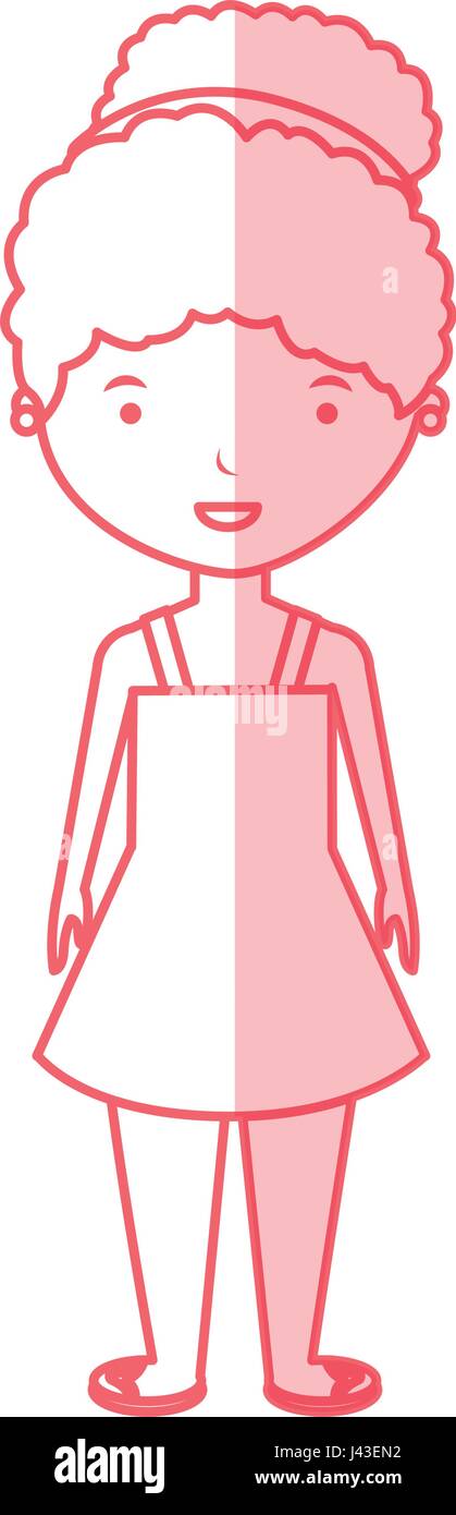 cute little girl character Stock Vector Image & Art - Alamy