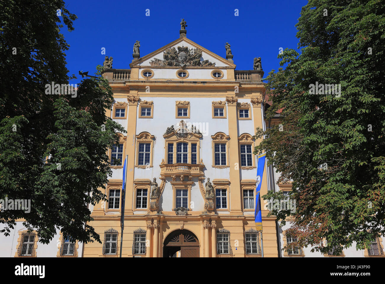 Ellingen Residence, town of Ellingen, Middle Franconia, Mittelfranken ...