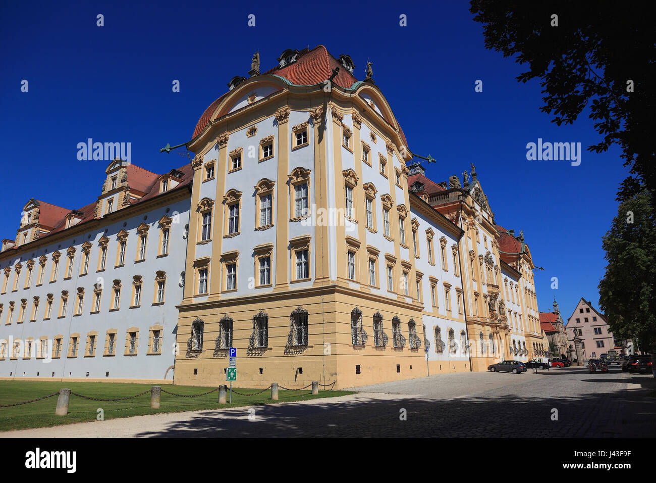 Ellingen Residence, town of Ellingen, Middle Franconia, Mittelfranken ...