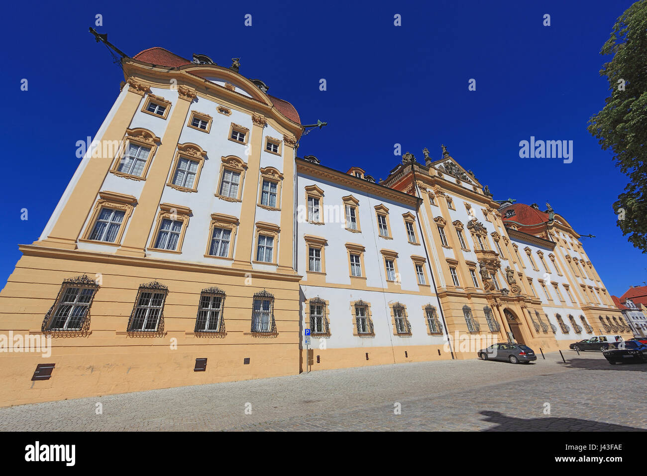 Ellingen Residence, town of Ellingen, Middle Franconia, Mittelfranken ...