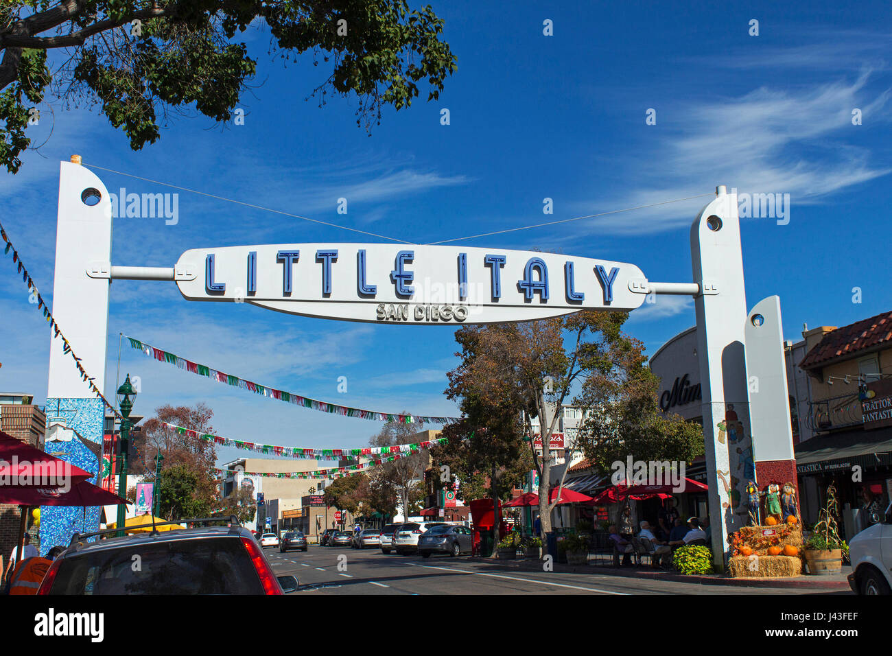 SAN DIEGO,CA NOVEMBER 12Little Italy in San Diego has many shops