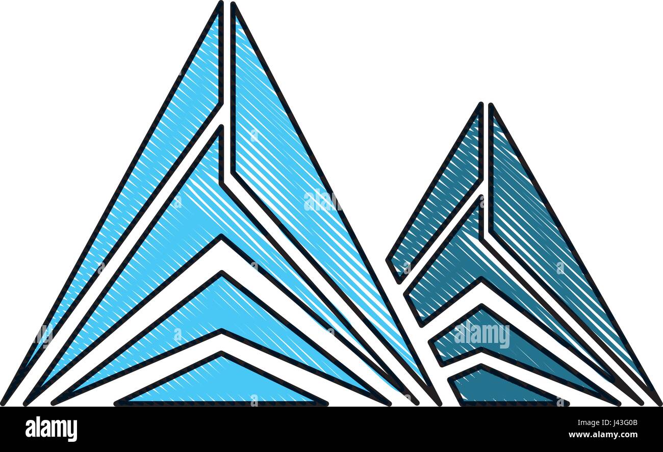 Mountain peak emblem icon Stock Vector Image & Art - Alamy