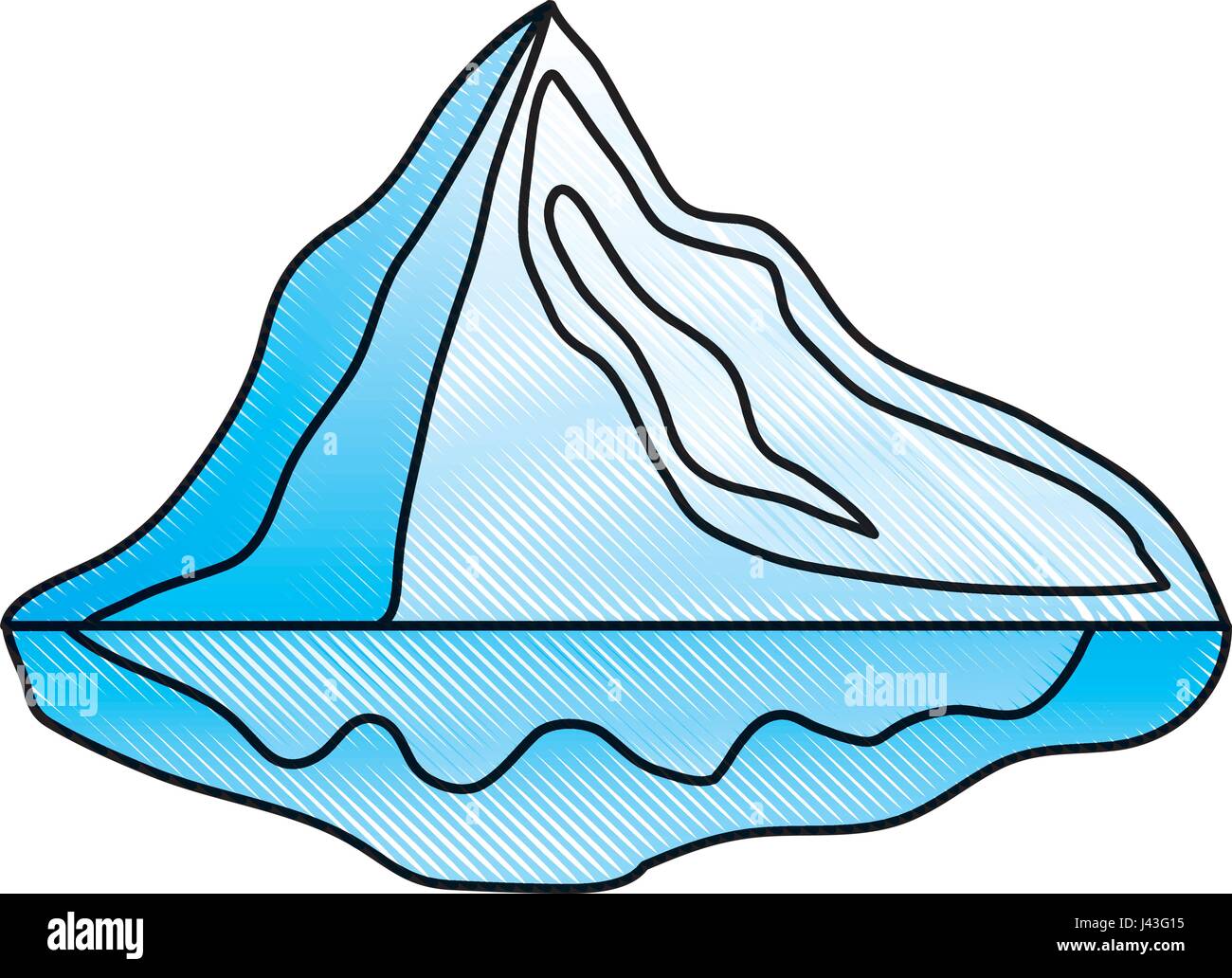Mountain peak emblem icon Stock Vector Image & Art - Alamy