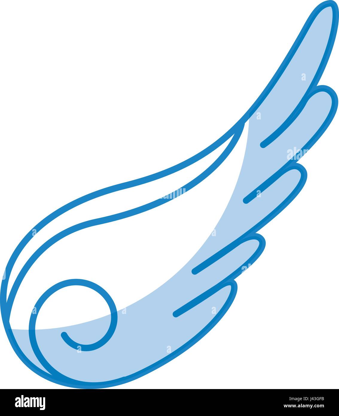artistic wing isolated icon Stock Vector Image & Art - Alamy