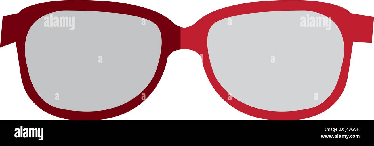 glasses view isolated icon Stock Vector Image & Art - Alamy