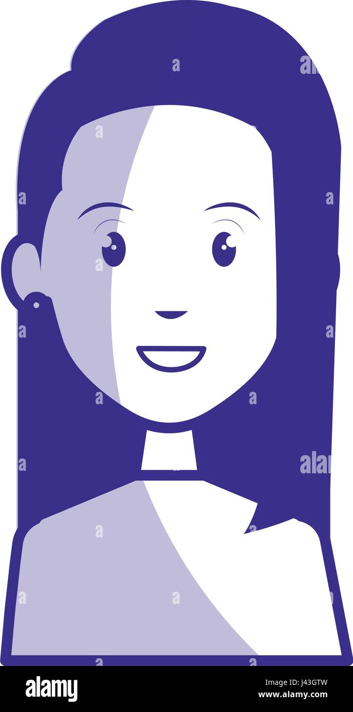 beautiful and young woman student Stock Vector Image & Art - Alamy