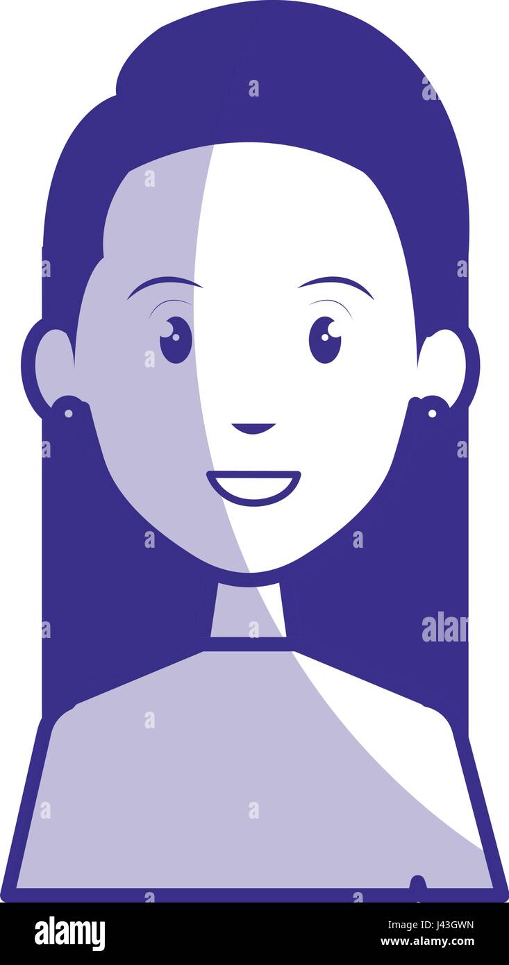 beautiful and young woman student Stock Vector Image & Art - Alamy