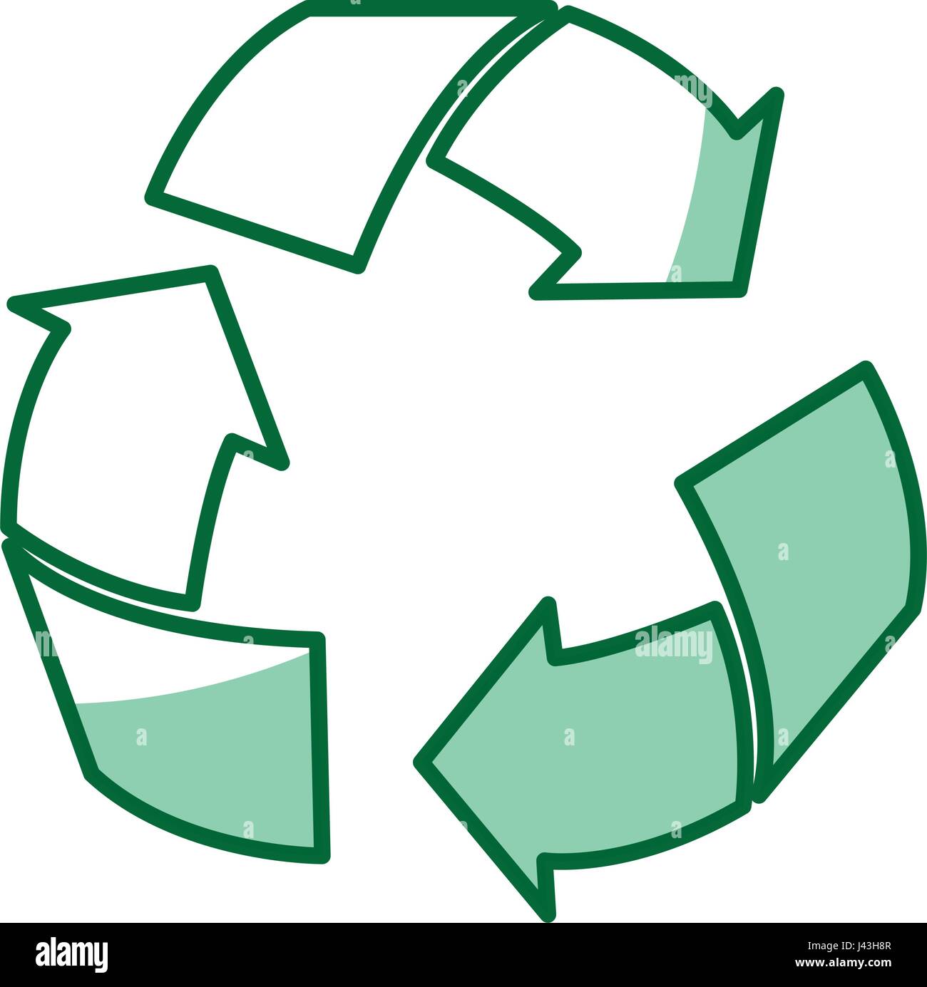 arrows recycle ecology symbol Stock Vector Image & Art - Alamy