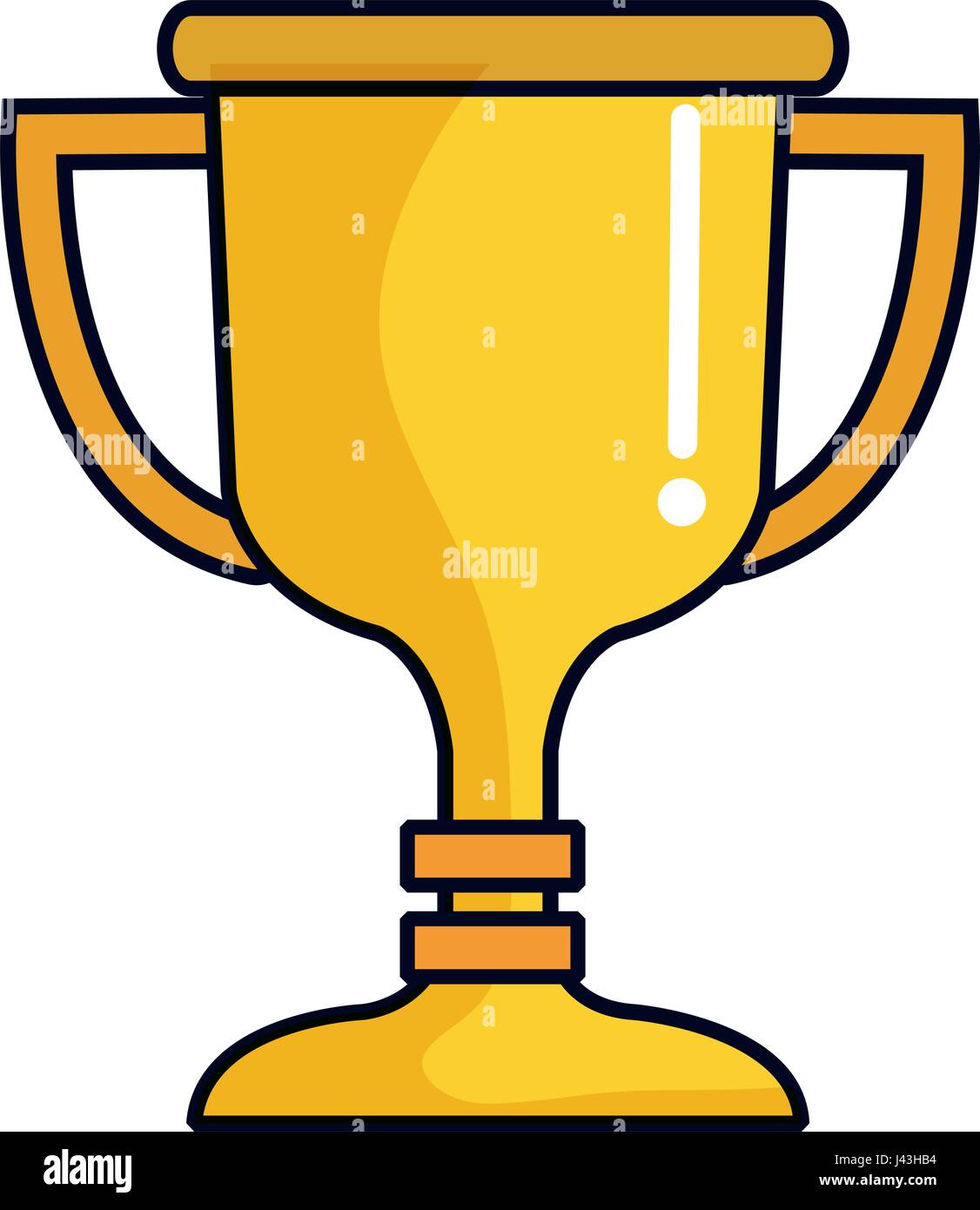 trophy cup isolated icon Stock Vector Image & Art - Alamy