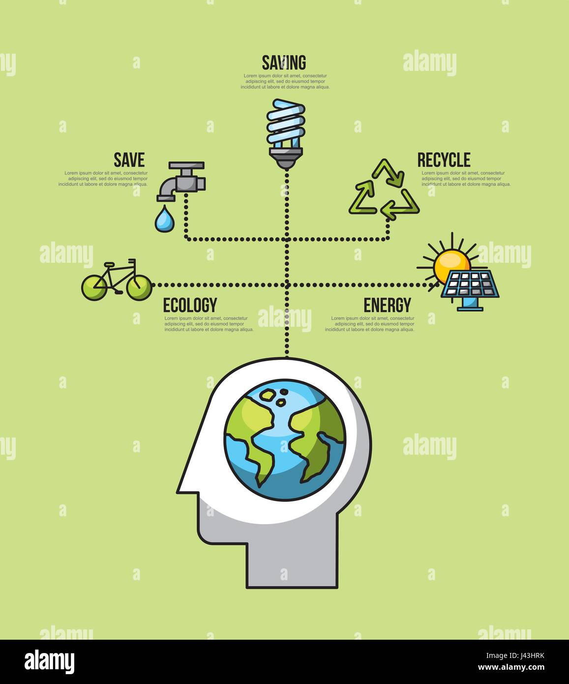 eco friendly related icons image Stock Vector Image & Art - Alamy