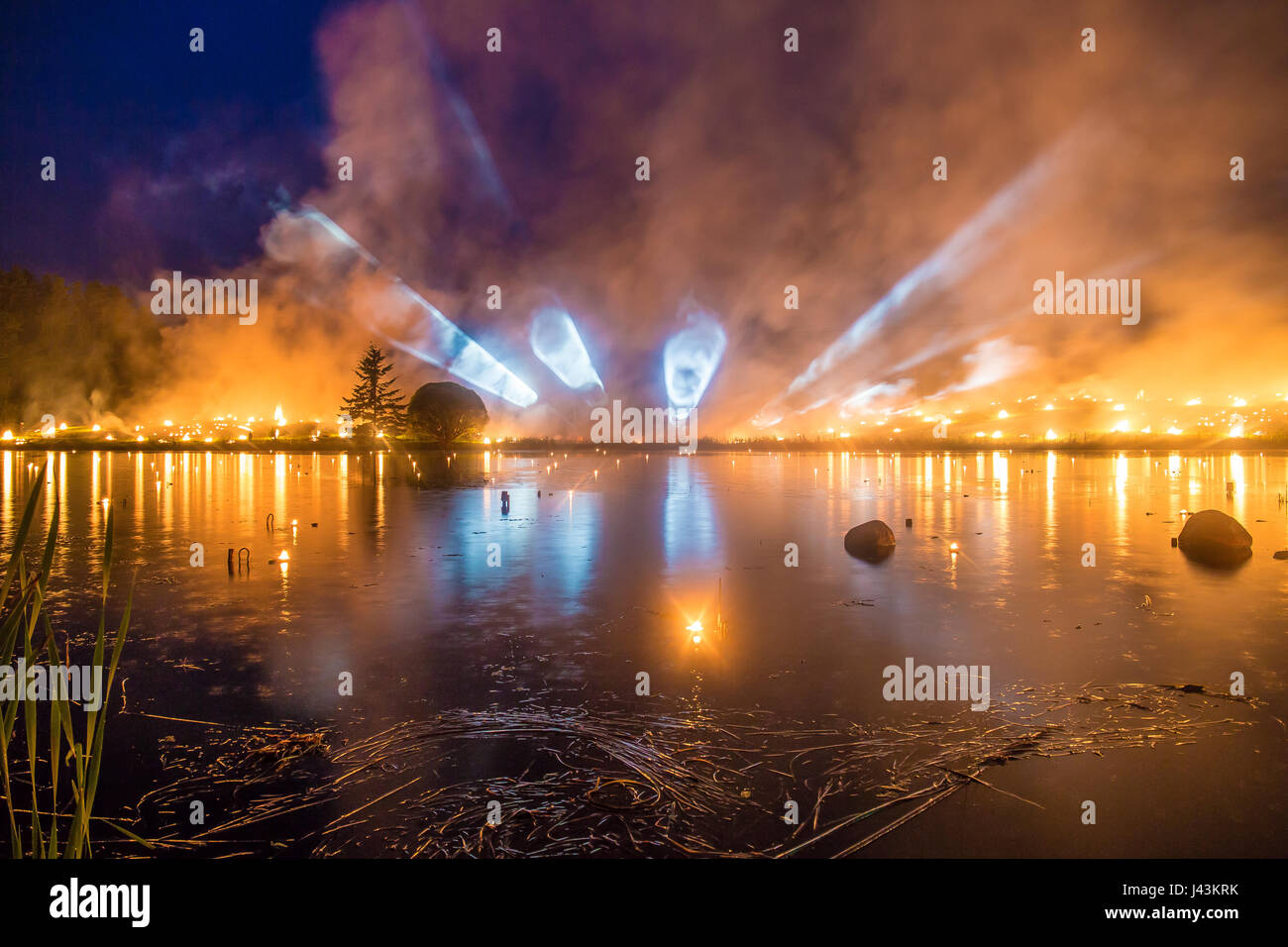 Leigo Lake Music festival 2016 Stock Photo