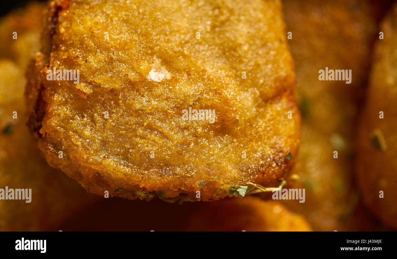 Tapas Adobo fried fish andalusian tapa from spain Stock Photo