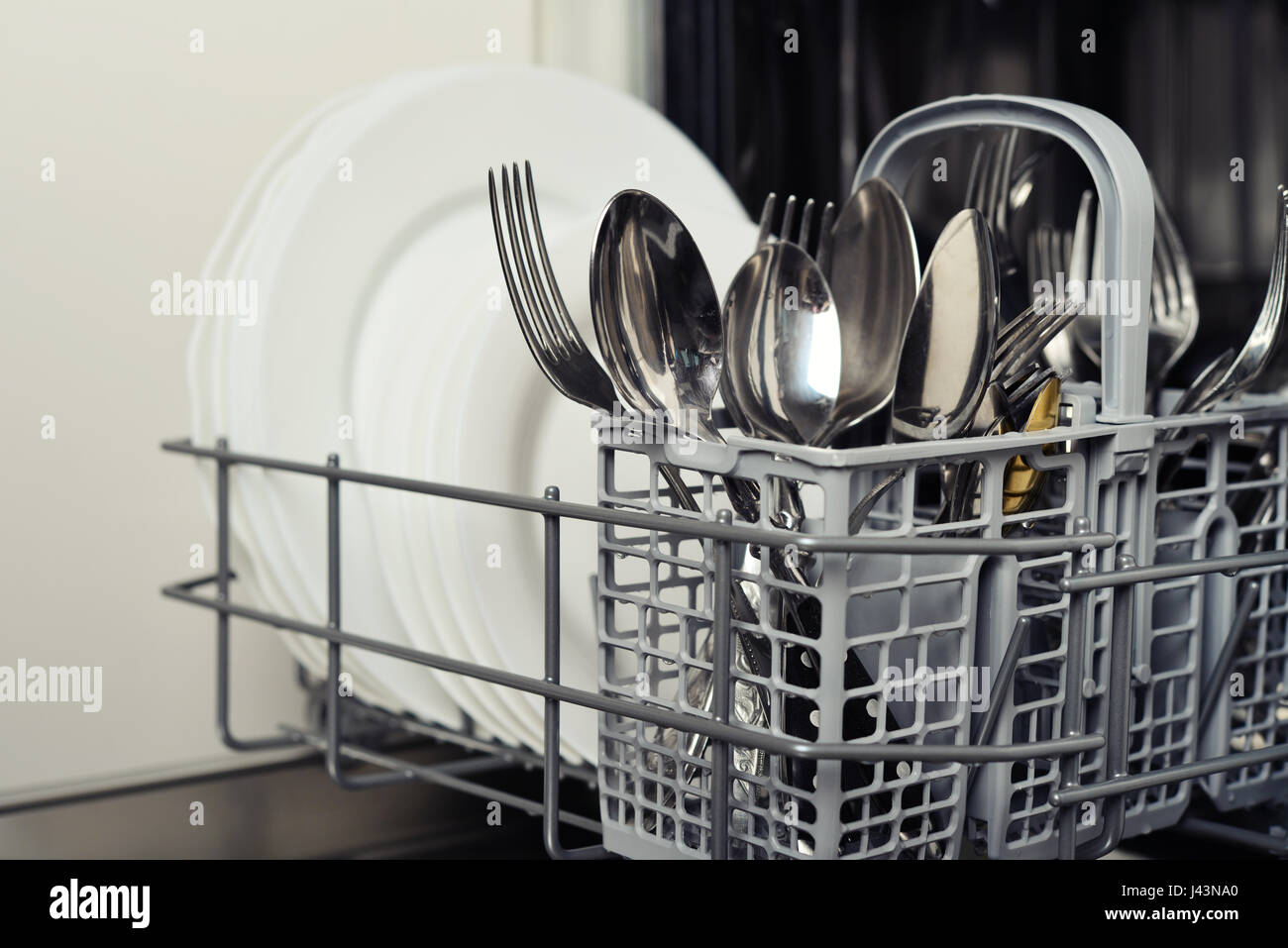 Black cutlery dish washer hires stock photography and images Alamy