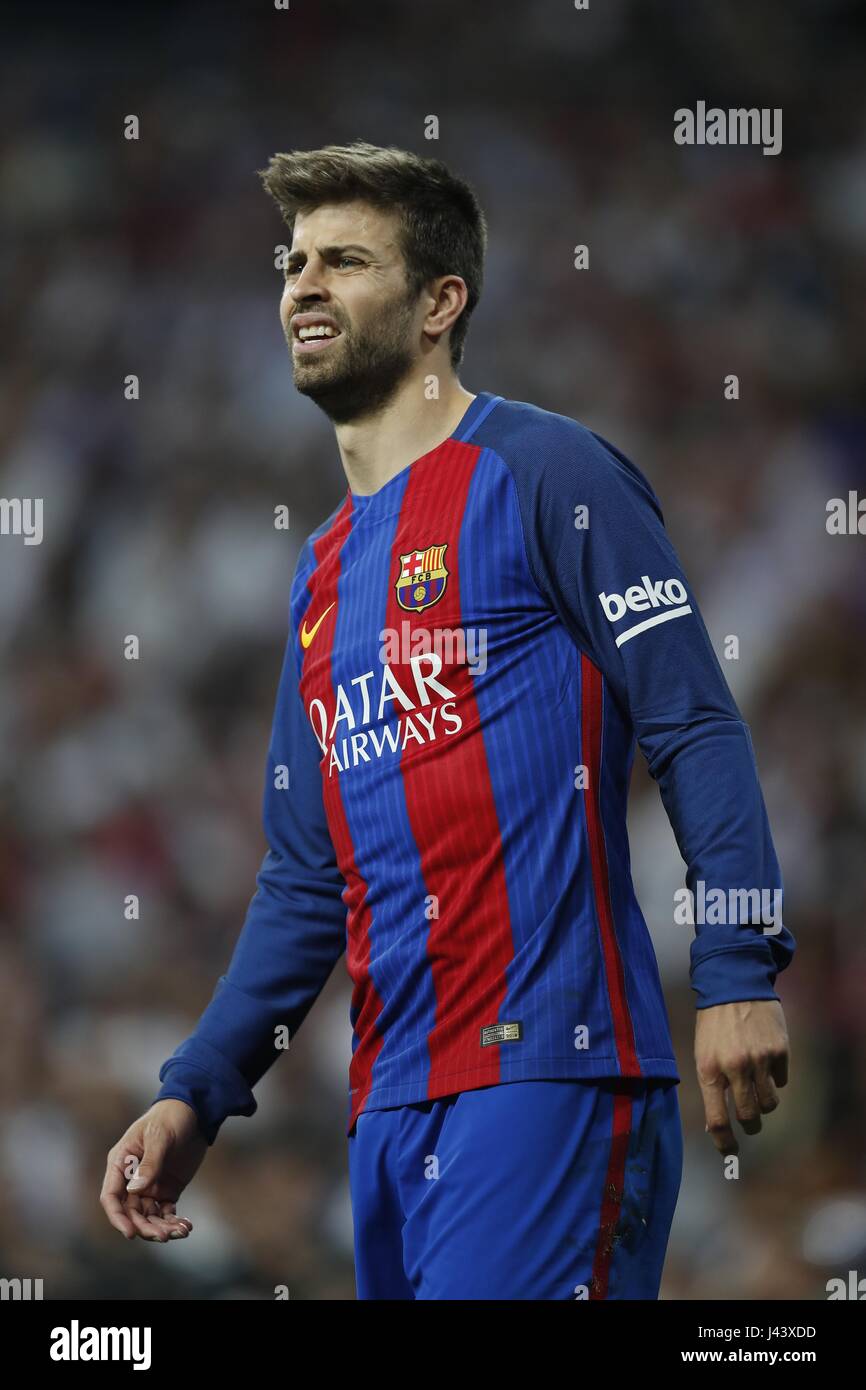 Gerard Pique (Barcelona), APRIL 23, 2017 - Football / Soccer : Spanish \, image size:866x1390